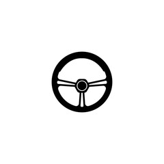 Canvas Print - steering wheel logo