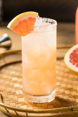 Poster - Refreshing Boozy Tequila Grapefruit Paloma