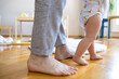 © Lumina/Stocksy - Legs of Baby Making Steps at Home