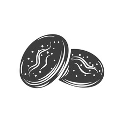 Poster - Bread rolls outline icon