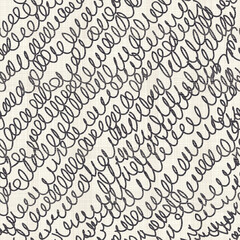 Fototapete - Seamless hand drawn texture design for background, business card, web design. Doodle on textured background. vector illustration