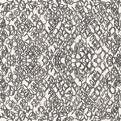 Fototapete - Seamless hand drawn texture design for background, business card, web design. Doodle on textured background. vector illustration