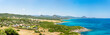 Sardinia Panoramic Landscape. Summer Concept.