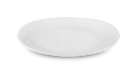 whiteplate isolated on white background