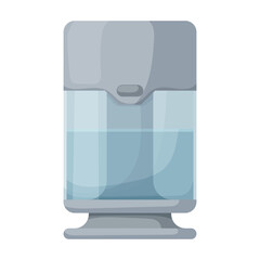 Humidifier vector icon.Cartoon vector icon isolated on white background humidifier.