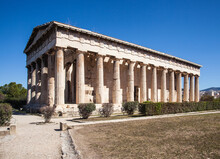 Temple Of Hephaestus In Ancient Agora, Athens, Greece