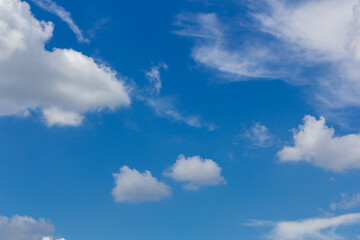 Nice white cloud on the sky