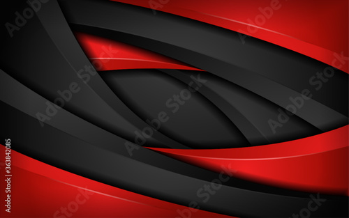 Obrazy czerwone  streszczenie-dynamiczne-polaczenie-czerwone-i-czarne-tlo-projektu