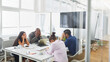 © Robert Kneschke - Exhausted business team after bankruptcy in the office