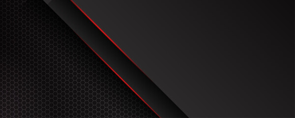 abstract red black metal neutral line light silver with red overlap layers background