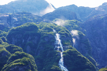 Poster - Waterfall in Alaska