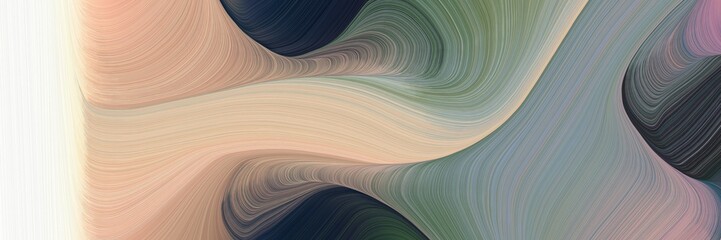 Aufkleber - liquid colorful waves graphic with dark gray, very dark blue and dim gray colors. can be used as header or banner