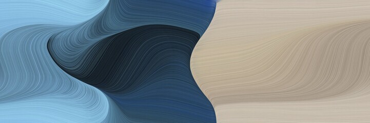 Poster - energy decorative curves graphic with dark gray, dark slate gray and very dark blue colors. can be used as poster, card or background graphic