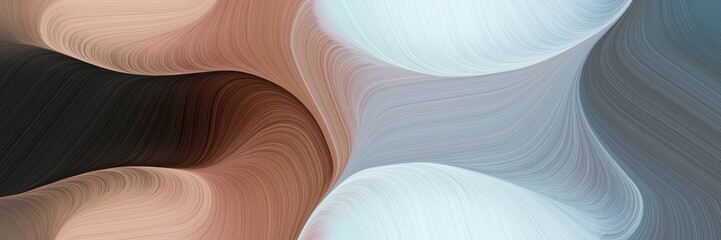 Poster - futuristic decorative waves style with ash gray, silver and very dark pink colors. can be used as header or banner