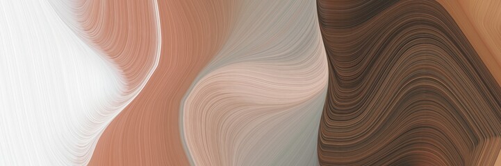 Poster - energy colorful waves backdrop with rosy brown, very dark violet and white smoke colors. can be used as poster, card or background graphic