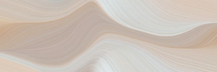 Aufkleber - abstract surreal header with silver, lavender and light gray colors. fluid curved lines with dynamic flowing waves and curves for poster or canvas