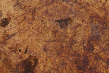 Wall Mural - Brown rust metal grunge textured material background