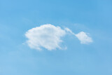Fototapeta Na sufit - Small clouds on the blue sky at day time.