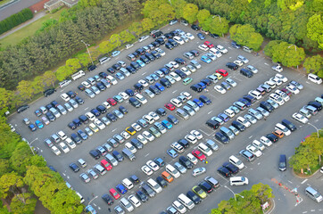 千葉ポートパークの駐車場（千葉県千葉市）