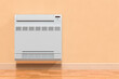 © natatravel - Air conditioner, floor standing unit in room on the wall. 3D rendering