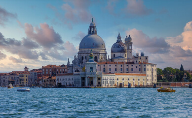 Canvas Print - Church of Santa Maria at Dusk