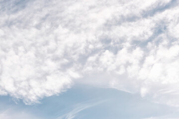 blue sky with white cloud beautiful