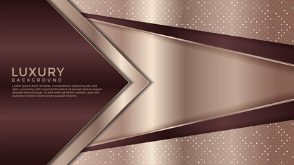 Premium luxury background with overlap layer background and patter on background. Vector premium background. Eps10	