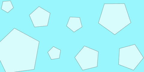 abstract blue graphic shape illustration background