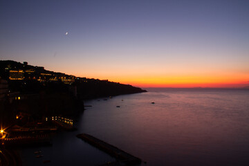 Wall Mural - Sorrento at Night