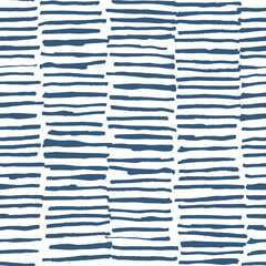 Vector seamless pattern pattern design with hand drawn marker stripes