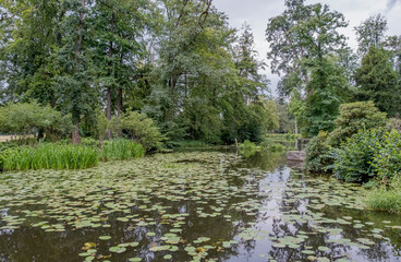 Poster - Fluss Dinkel bei Denekamp, Niederlande