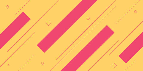 Wall Mural - abstract modern background with elements of diagonal lines, liquid, memphis and colorful.