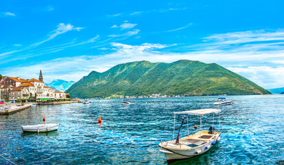 Canvas Print - Travel to Perast