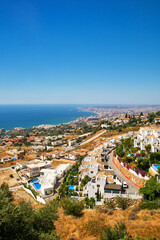 Views of Fuengirola taken from Benalmadena