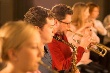 Wall Mural - Orchestra performing