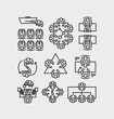 © SimonP - Business Meeting Vector Line Icons