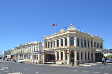 Oamaru is the largest town in the Waitaki District; most famous for its penguin colony and limestone architecture of the Victorian Precinct.