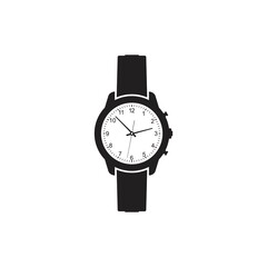 Wall Mural - wrist watch icon, vector illustration on white isolated background