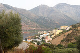 Fototapeta Do pokoju - View of the village of Bali among the mountains on the North shore of the island of Crete