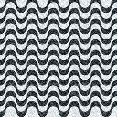 Brazil Rio de Janeiro sidewalk texture mosaic Copacabana beach pattern 