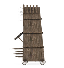 Siege Tower Isolated