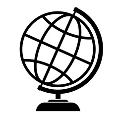 Wall Mural - globe vector icon