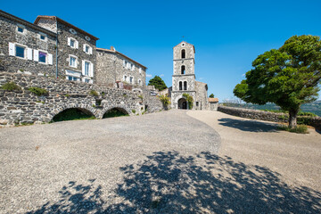 Wall Mural - France, Ardèche (07), le Village de Saint-Laurent-sous-Coiron.