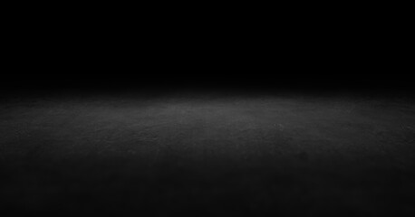dark rough cement wall and studio room gradient background