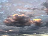 Fototapeta Mapy - nubes