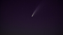 Comet NEOWISE Seen Over Poland
