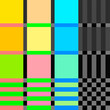 © fuzzyfox - Abstract seamless geometric squares checkered pattern