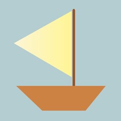 Poster - sail boat