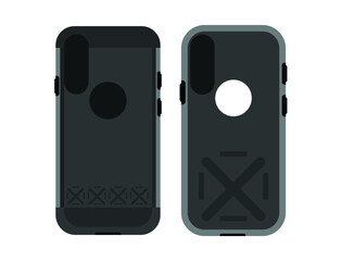 Smartphone cases (front and back view)