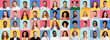 © Prostock-studio - Mosaic Of Happy Millennial People Posing On Different Colorful Backgrounds